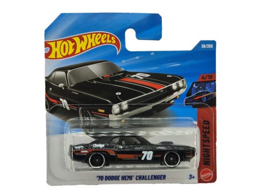 Hot Wheels Dodge Hemi (1970) - Nightspeed 4/10 - 36/250 - Hot Wheels - 1:64