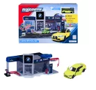 BMW szalon / showroom szett - dioráma - Majorette - 1:64