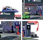 BMW szalon / showroom szett - dioráma - Majorette - 1:64