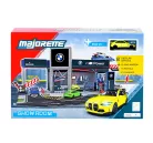 BMW szalon / showroom szett - dioráma - Majorette - 1:64