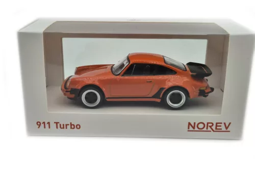 Porsche 911 930 3.0 turbo coupe (1976) - narancs - Norev - 1:43