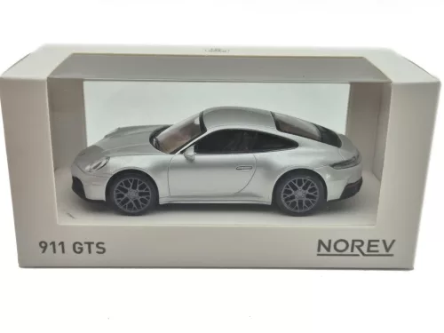 Porsche 911 992 GTS Coupe (2024) - ezüst - Norev - 1:43