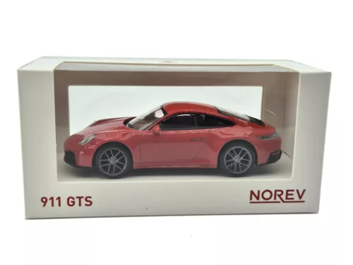 Porsche 911 992 GTS Coupe (2024) - piros - Norev - 1:43
