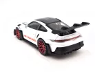 Porsche 911 992 GT3 RS Weissach Package coupe (2022) - fehér - piros - Norev - 1:43