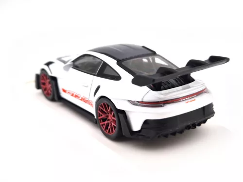 Porsche 911 992 GT3 RS Weissach Package coupe (2022) - fehér - piros - Norev - 1:43