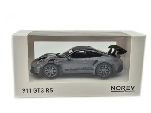 Porsche 911 992 GT3 RS Weissach Package coupe (2022) - szürke - fekete - Norev - 1:43