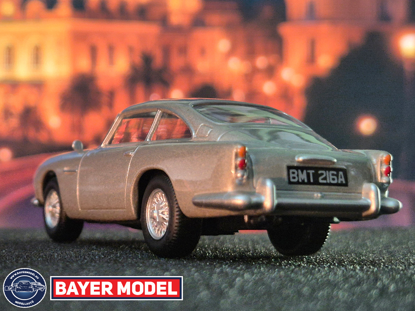 Gyűjtői Aston Martin DB5 James Bond modellautó Norev